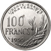 Francja, Czwarta Republika 1947-1958. 100 franków 1955