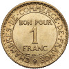 Francja, Trzecia Republika 1871-1940. 1 frank 1922, Chambers of Commerce (Izby Handlowe)