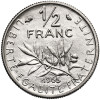 Francja, Piąta Republika (1958 - do teraz). 1/2 franka 1965, O. Roty