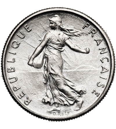 Francja, Piąta Republika (1958 - do teraz). 1/2 franka 1965, O. Roty