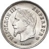 France, Napoleon III (1852 - 1870). 20 Centimes 1867 BB, Strasbourg