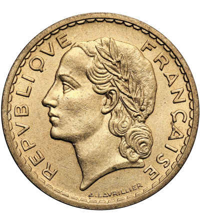 Francja, Trzecia Republika 1871 - 1940. 5 franków 1940, Lavrillier