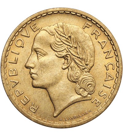 Francja, Trzecia Republika 1871 - 1940. 5 franków 1940, Lavrillier