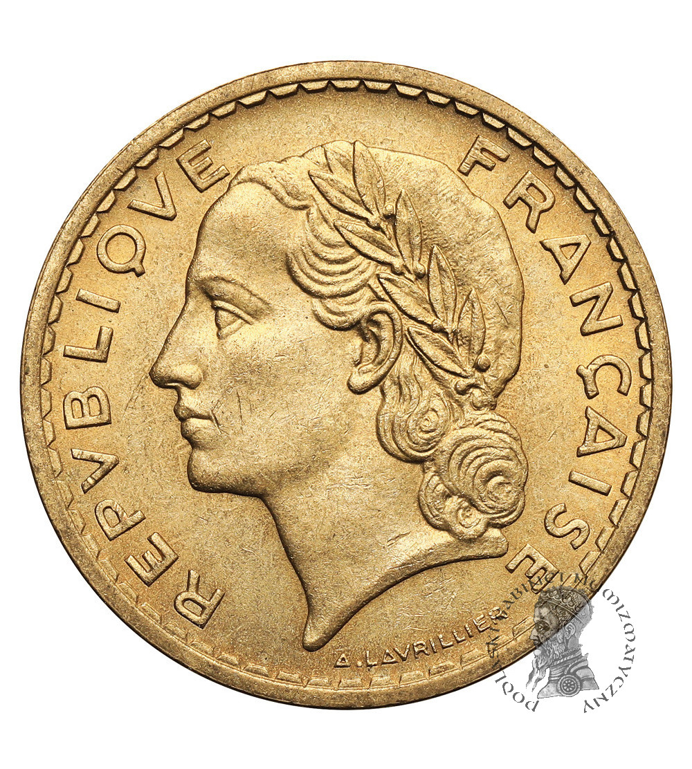 France, Third Republic 1871 - 1940. 5 Francs 1940, Lavrillier