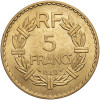 Francja, Trzecia Republika 1871 - 1940. 5 franków 1940, Lavrillier