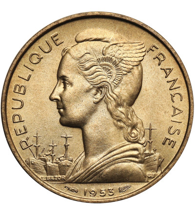 Madagascar. 20 Francs 1953