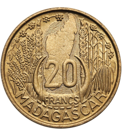 Madagaskar. 20 franków 1953