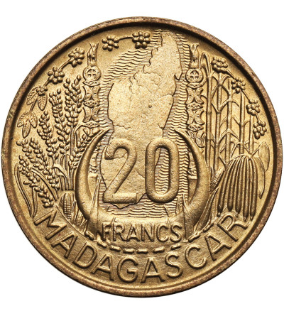 Madagascar. 20 Francs 1953