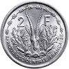 French West Africa, 2 Francs 1955