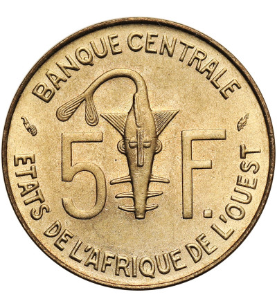 West Africa. 5 Francs 1981