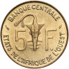 West Africa. 5 Francs 1981