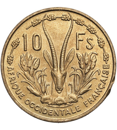Francuska Afryka Zachodnia. 10 franków 1956