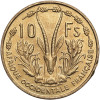 Francuska Afryka Zachodnia. 10 franków 1956