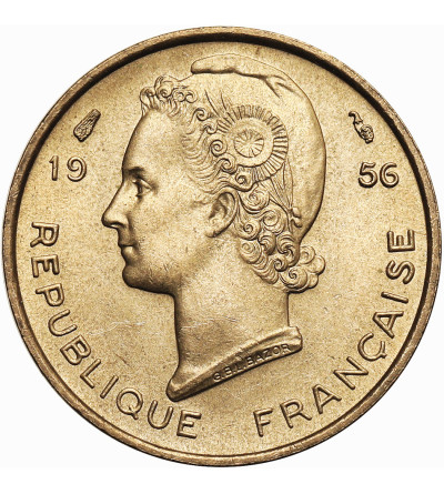 French West Africa. 5 Francs 1956