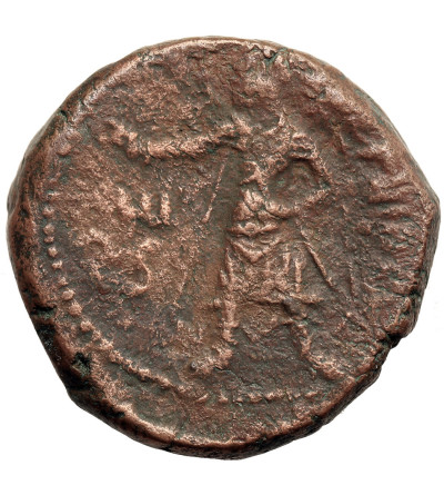 Ancients India. Kushan Empire in Baktria. Kanishka I, 127-151. Tetradrachm, main mint, probably Begram