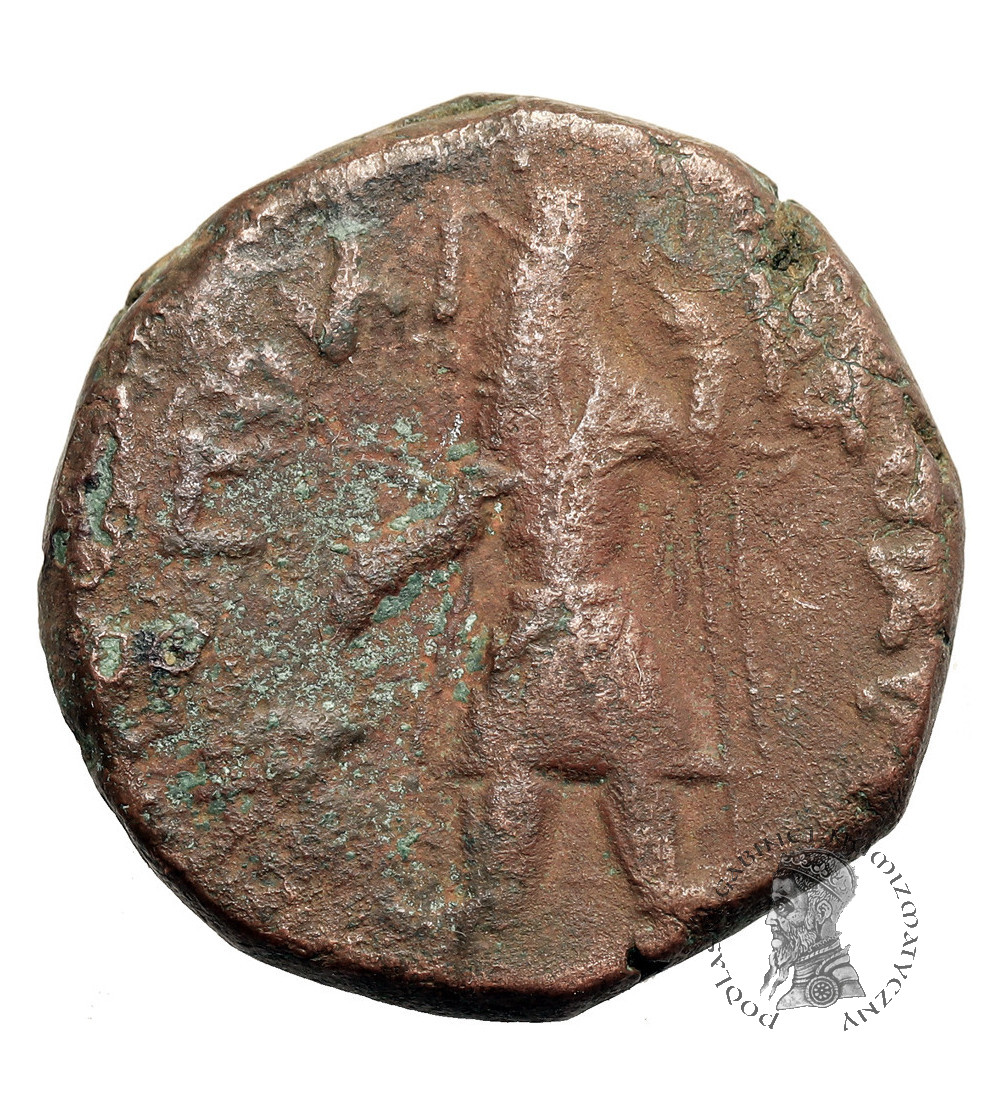 Ancients India. Kushan Empire in Baktria. Kanishka I, 127-151. Tetradrachm, main mint, probably Begram