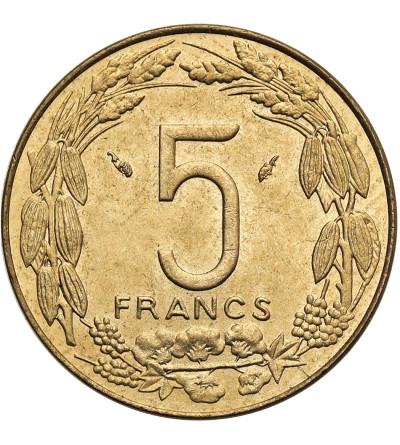Central African States. 5 Francs 1979