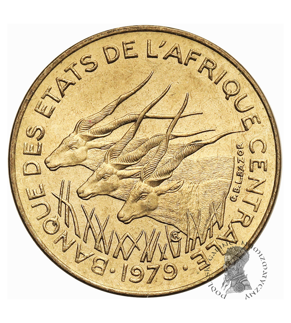 Central African States. 5 Francs 1979