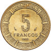 Gwinea Równikowa. 5 franków 1985