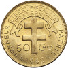 French Equatorial Africa. 50 Centimes 1942 SA
