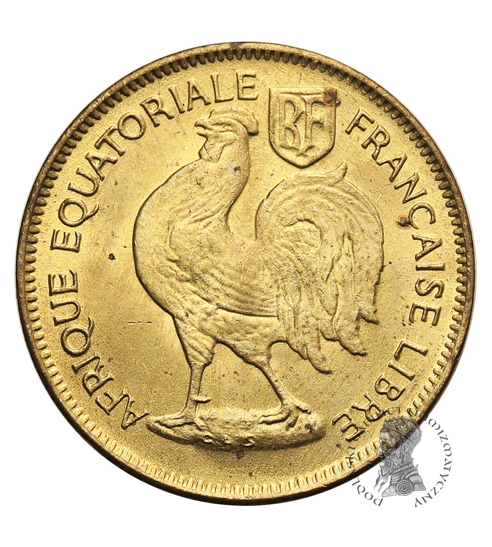 Francuska Afryka Równikowa .50 Centimes 1942 SA