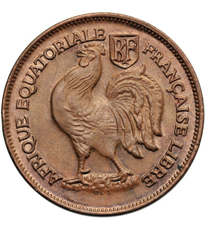 French Equatorial Africa. 1 Franc 1943 SA