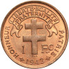 Francuska Afryka Równikowa. 1 frank 1943 SA