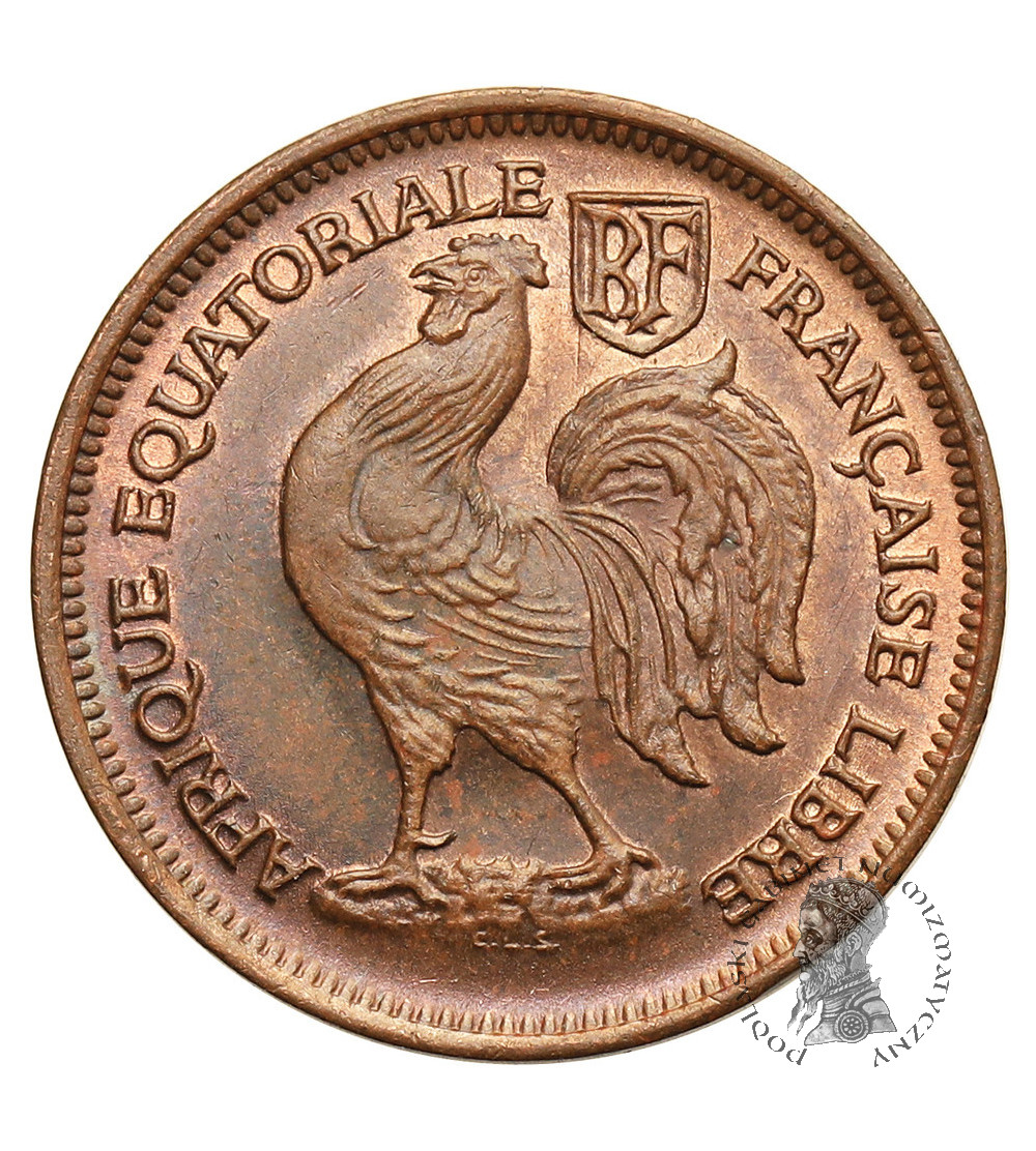 Francuska Afryka Równikowa. 50 Centimes 1943 SA