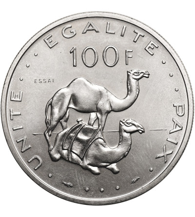 Djibouti. 100 Francs 1977, ESSAI
