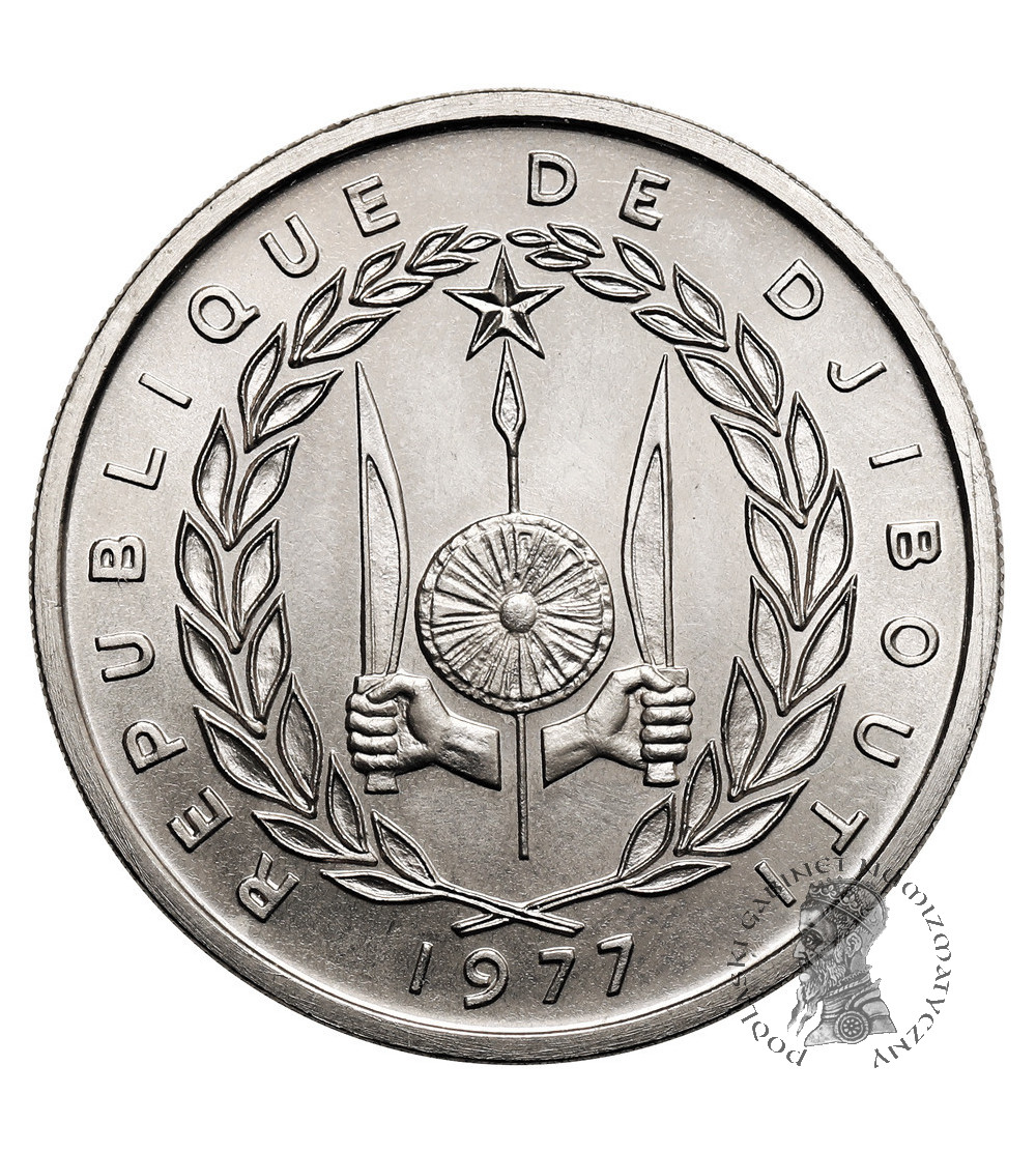Dżibuti. 100 franków 1977, ESSAI (próba)