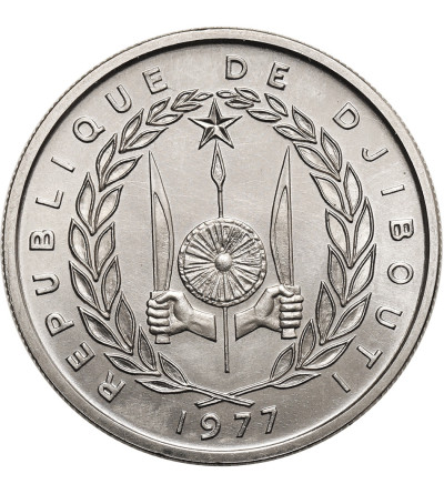 Djibouti. 50 Francs 1977, ESSAI