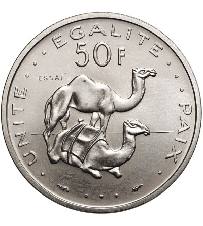 Djibouti. 50 Francs 1977, ESSAI