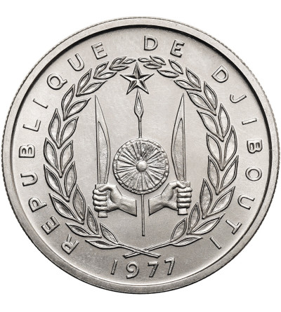 Dżibuti. 50 franków 1977, ESSAI (próba)