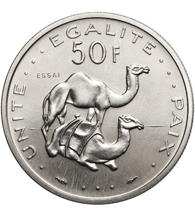 Dżibuti. 50 franków 1977, ESSAI (próba)