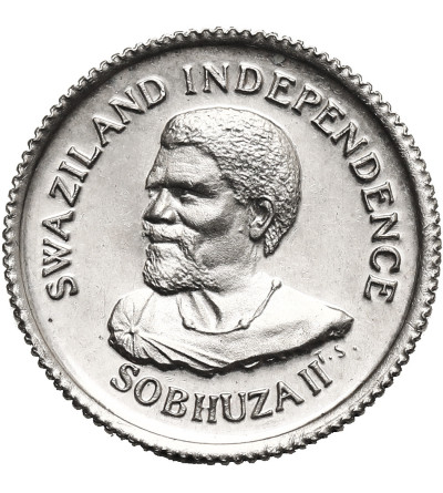 Suazi / Swaziland, Sobhuza II (1968-1982). 5 centów 1968, Niepodległość