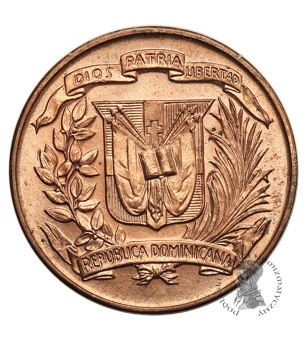 Dominikana. 1 Centavo 1955