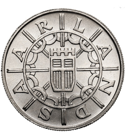 Niemcy, Saarland, Protektorat francuski (1947–1956). 100 franków (Franken) 1955