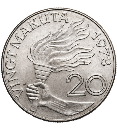 Zair. 20 Makuta 1973