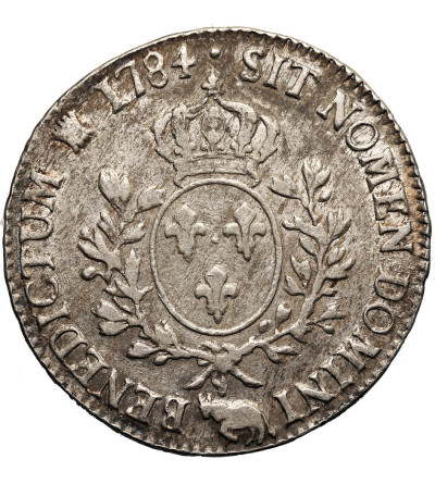 Francja, Ludwik XVI 1774-1793. Ecu 1784, Pau