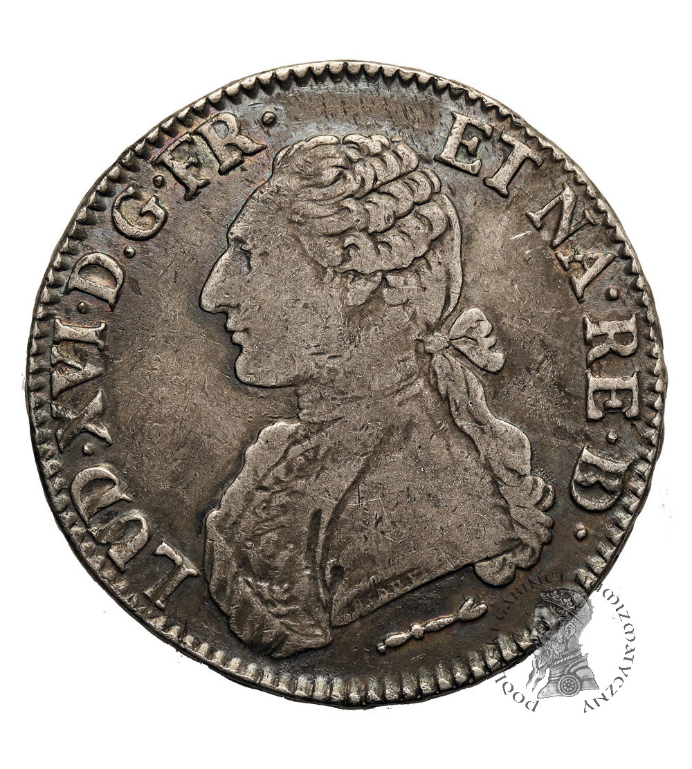 France, Louis XVI 1774-1793. Ecu 1784, Pau Mint
