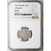 Polska / Litwa, Zygmunt II August 1545-1572. Półgrosz litewski (1/2 grosza) 1552, Wilno - NGC MS 63
