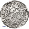 Polska / Litwa, Zygmunt II August 1545-1572. Półgrosz litewski (1/2 grosza) 1552, Wilno - NGC MS 63