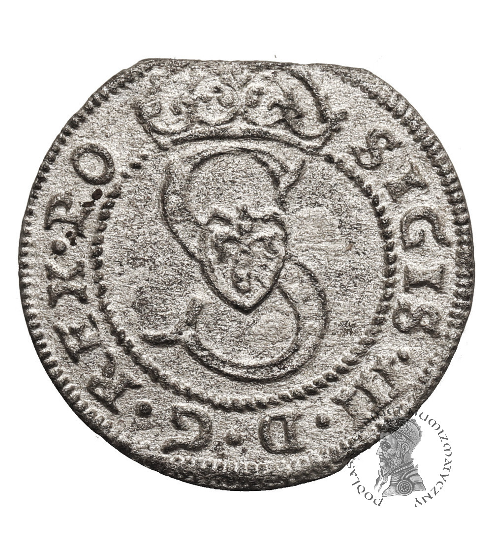 Poland. Zygmunt III Waza, 1587-1632. Lithuanian Szelag / Solidus 1590, Vilnius Mint