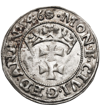 Polska. Zygmunt I, Stary 1506-1548. Szeląg 1546, Gdańsk - POLONI / GEDANEN