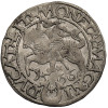 Poland / Lithuania. Zygmunt II August, 1545-1572. Lithuanian Polgrosz (1/2 Groschen) 1566, Tykocin Mint, Large coat of arms of Jastrzębiec, legend L / LIT