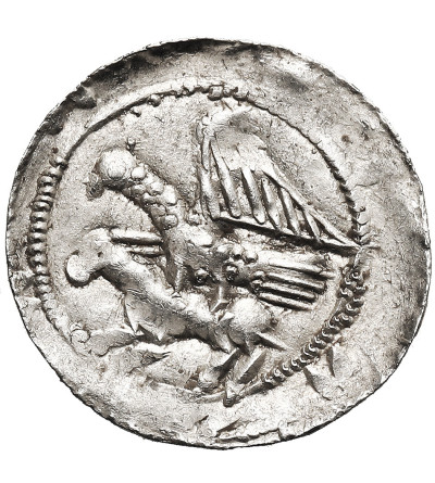 Poland. Wladyslaw II Wygnaniec (Wladislaw II The Exile), 1138-1146 AD. Denar ND, Krakow mint - eagle and hare