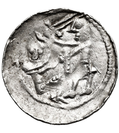 Polska. Władysław II Wygnaniec, 1138-1146. Denar bez daty, Kraków, orzeł i zając (mały orzeł)