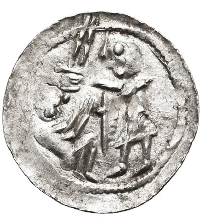 Poland. Wladyslaw II Wygnaniec (Wladislaw II The Exile), 1138-1146 AD. Denar ND, Krakow mint - eagle and hare
