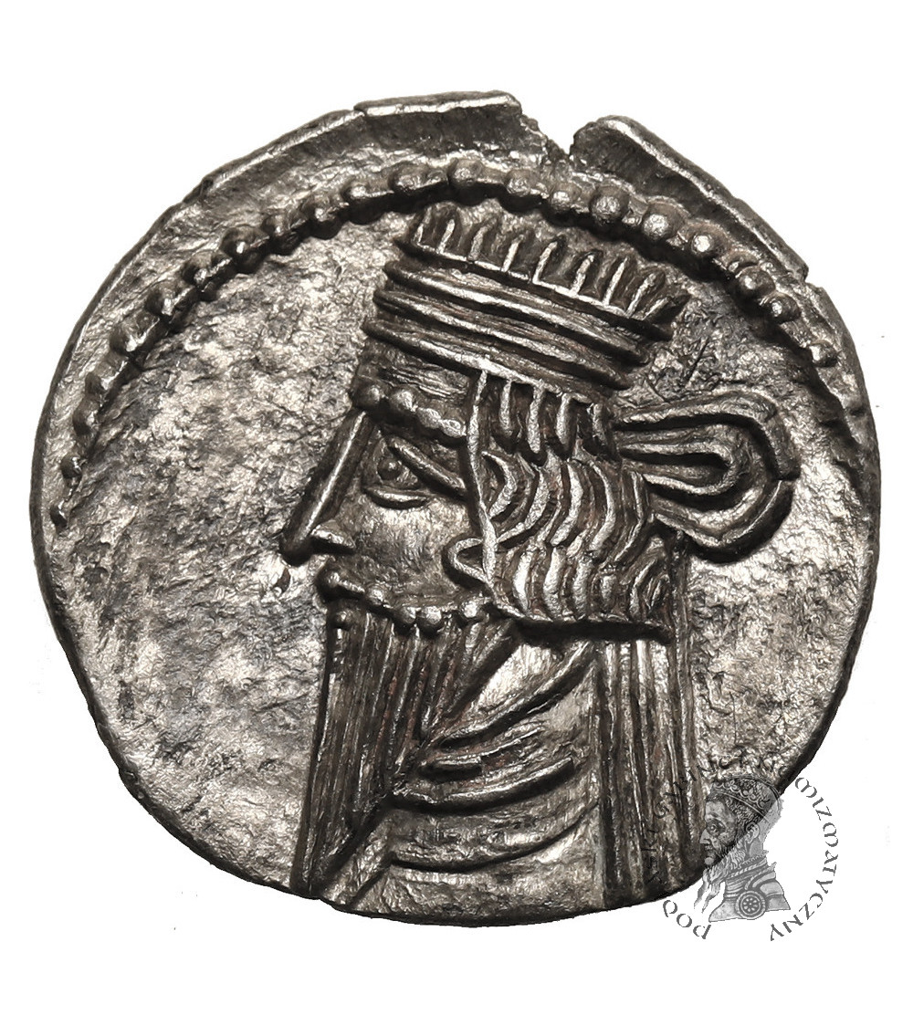Królestwo Partów. Pakoros I, 78-120 AD. AR Drachma, mennica Ekbatana