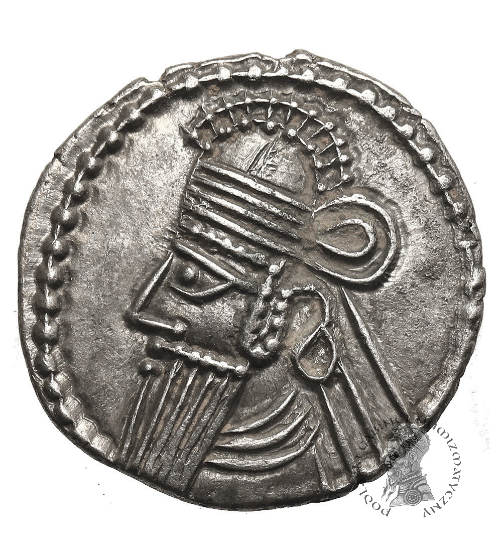 Królestwo Partów. Osroes II, ok. 190-208 AD. AR Drachma, mennica Ekbatana